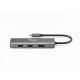 3. Equip 133485 external usb graphics card 3840 x 2160 px Black, Silver