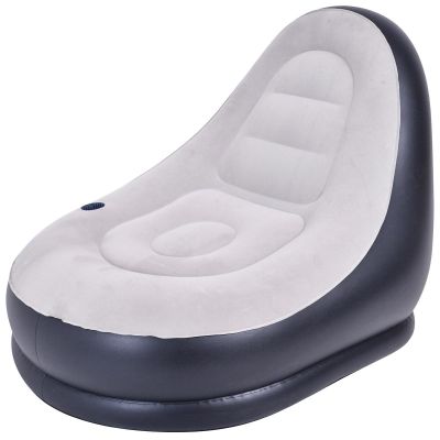 44. DELUXE INFLATABLE CHAIR WITH FOOTREST 125x100x85CM 22321
