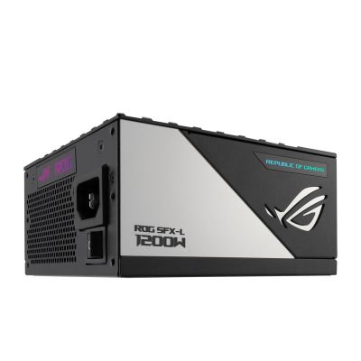 23. ASUS ROG -LOKI-1200T-SFX-L-GAMING power supply module 1200 W 20+4 pin ATX Black, Silver