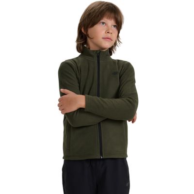8. Boy's fleece 4F M413 khaki 4FJWAW25TFLEM413 43S