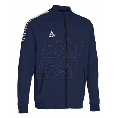 2. SELECT BRAZIL Sweatshirt Tren. ZIP navy navy