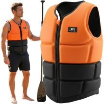 NEOPRENE SUP VEST XQMAX RS ORANGE/ BLACK