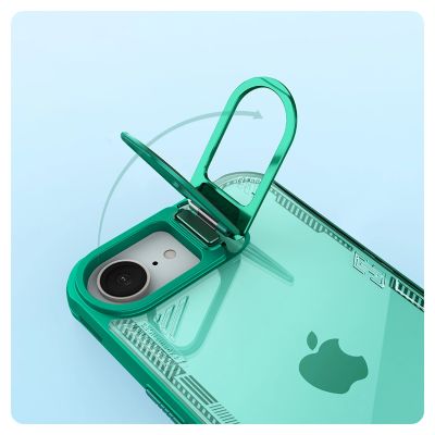 12. Nillkin Iceblade Prop Case with Stand for iPhone 16e / 17e - Green