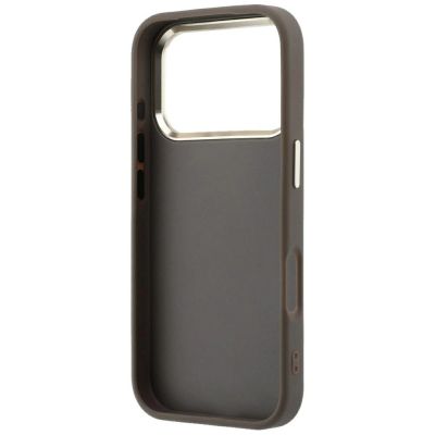 7. Guess 4G & Big Strass Logo Case for iPhone 17 Pro Max / 18 Pro Max - Brown