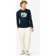 2. Men's SUPER.NATURAL M SNOW TOUR LS Long-Sleeve Top, Navy