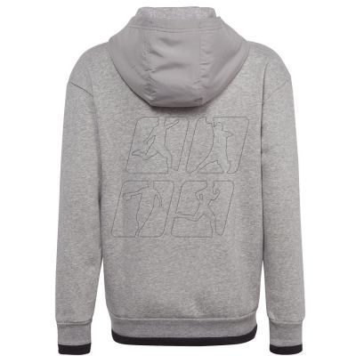 3. Sweatshirt adidas Fleece Full-Zip Hoody Jr. IC5008