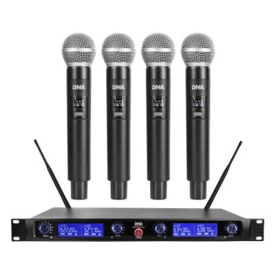 DNA WM4 VOCAL SET wireless microphone 4x transmitters