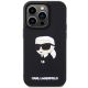 3. Karl Lagerfeld KLHCP14L3DRKINK iPhone 14 Pro 6.1" black/black hardcase Rubber Ikonik 3D