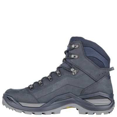 3. Lowa Renegade Evo GTX Mid high hiking shoes - navy/blue