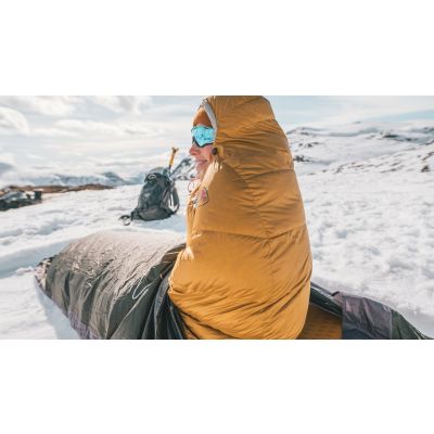 Robens Mountain Bivvy Adult Rectangular Sleeping Bag Nylon, Polyester Dark Green