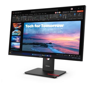 24. Lenovo ThinkVision T27QD-40 Monitor 27" IPS 16:9 120 Hz 4 ms 2560x1440 350 cd/m2 HDMI: 1 Warranty 36 months