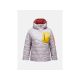 Women's down jacket PEAK PERFORMANCE W Helium Utility Down Hood Jacket color gray