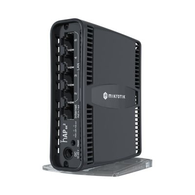 2. WiFi 6 router Mikrotik hAP ax2 (C52iG-5HaxD2HaxD-TC) 2.4GHz(2x2)/5GHz(2x2) 5p
