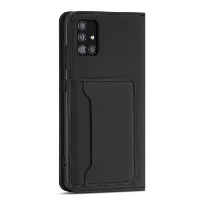 6. Magnet Card Case for Xiaomi Redmi Note 11 Pouch Card Wallet Card Holder Black
