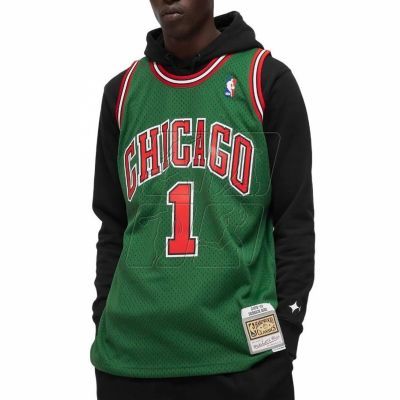 Mitchell &amp; Ness NBA Swingman Chicago Bulls Derrick Rose M T-shirt SMJYCP19241-CBUDKGN08DRS