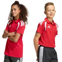 adidas Tiro 26 League Polo T-shirt for kids red KF3408