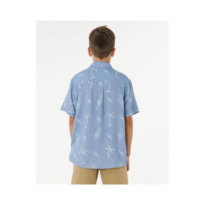 2. RIP CURL Eternal Shred Ss Shirt-Boy blue