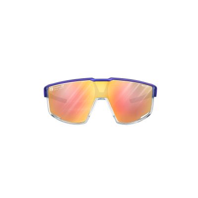 3. Julbo FURY Groupama-FDJ metallic blue / WHITE glasses