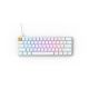 6. Glorious PC Gaming Race GMMK USB QWERTY Keyboard American International Silver, White