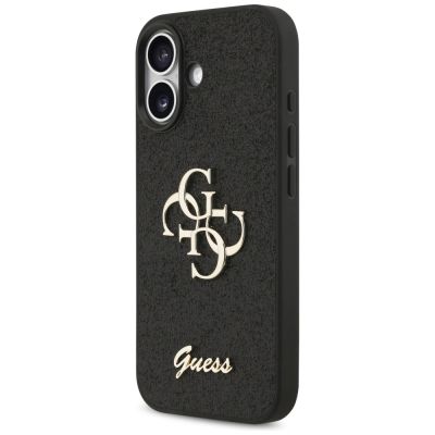2. Guess Fixed Glitter Big 4G case for iPhone 17 - black