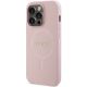 2. Guess GUHMP14LPSAHMCP case for iPhone 14 Pro - pink Saffiano MagSafe