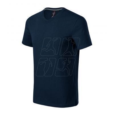 Malfini Action V-neck T-shirt M MLI-70002 navy blue