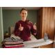 9. ELDOM DA50 900W BLUE TRAVEL IRON, DRY IRONING, WITH STEAM 15G/MIN, STEAM BOOST 70G/MIN