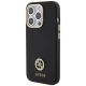 2. Guess Silicone Logo Strass 4G case for iPhone 15 Pro Max - black
