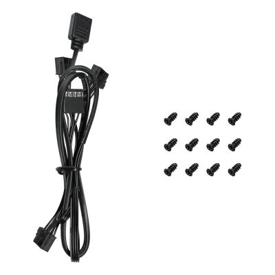 7. DeepCool FL12-3 in 1 Computer Case Fan 12 cm Black 3 pcs.