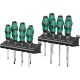 WERA screwdriver set 14 pcs + 2 hangers