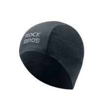 Rockbros LF25956 Seamless Knit Cycling Cap - Black