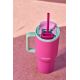9. Kambukka Rio Tumbler 950ml Thermal Mug with Straw, Bubblegum Mint