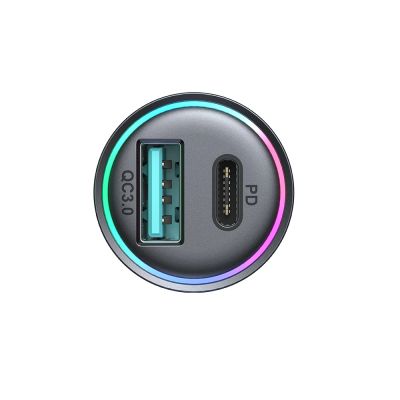 4. Joyroom JR-CCN04 60W USB-A USB-C mini charger - black