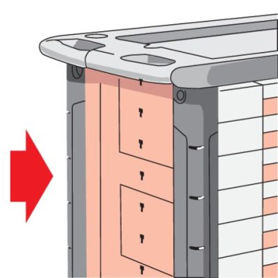 2. 12-drawer workshop cabinet 09003
