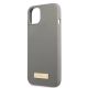 6. Guess GUHMP13MSPLG iPhone 13 6.1" grey/grey hard case Silicone Logo Plate MagSafe