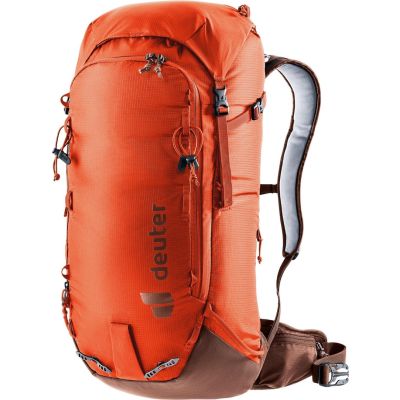 11. Deuter Freescape Lite 26 papaya/umbra ski touring backpack