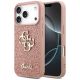 Guess Fixed Glitter Big 4G Case for iPhone 17 Pro - Pink