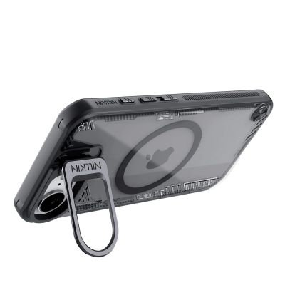 5. Nillkin Iceblade Prop Magnetic Case with Stand for iPhone 16e / 17e - Black