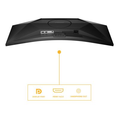 4. AOC B3 CU34B3E Computer Monitor 86.4 cm (34") 3440 x 1440 px Wide Quad HD LED Black