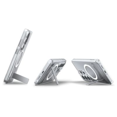 6. Spigen Ultra Hybrid S Mag MagSafe Case for Samsung Galaxy S26 Ultra - Clear and White