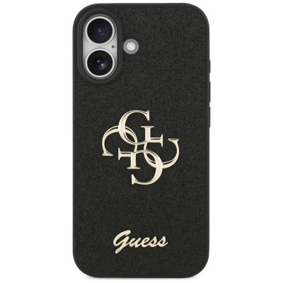3. Guess Fixed Glitter Big 4G case for iPhone 17 - black