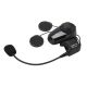 Sena SMH10-10 Bluetooth 3.0 900M Motorcycle Intercom with Headband Microphone, 1 Helmet Set
