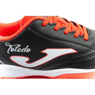 6. Joma Toledo JR 2601 indoor football boots for kids, black