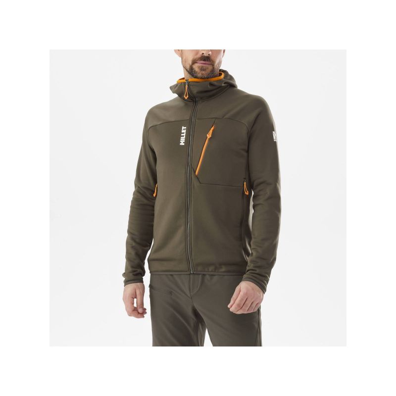 MILLET M Seneca Fleece Hoodie Jacket Green