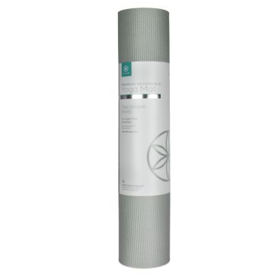 9. Gaiam Double-Sided Yoga Mat "GRANITE/STORM" 4 mm 61956