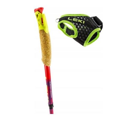 5. LEKI TRL ULTRATRAIL FX ONE trekking poles, 120cm red