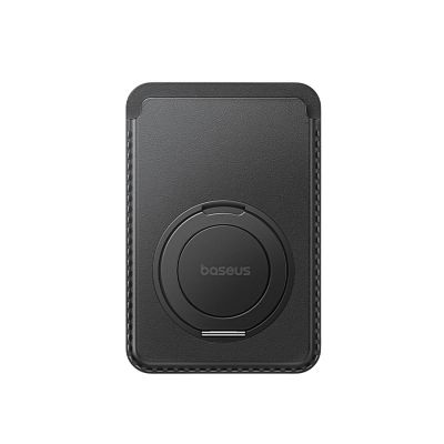 2. Baseus MagPro 3 Magnetic Wallet with Stand Compatible with MagSafe - Black