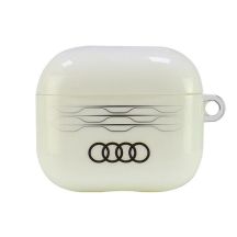 Audi IML Geometric Pattern AirPods 3 Case - White
