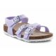 6. Birkenstock Kumba Shiny Lizard Jr 1026907 sandals