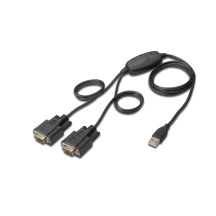 DIGITUS USB 2.0 to 2xRS232 cable